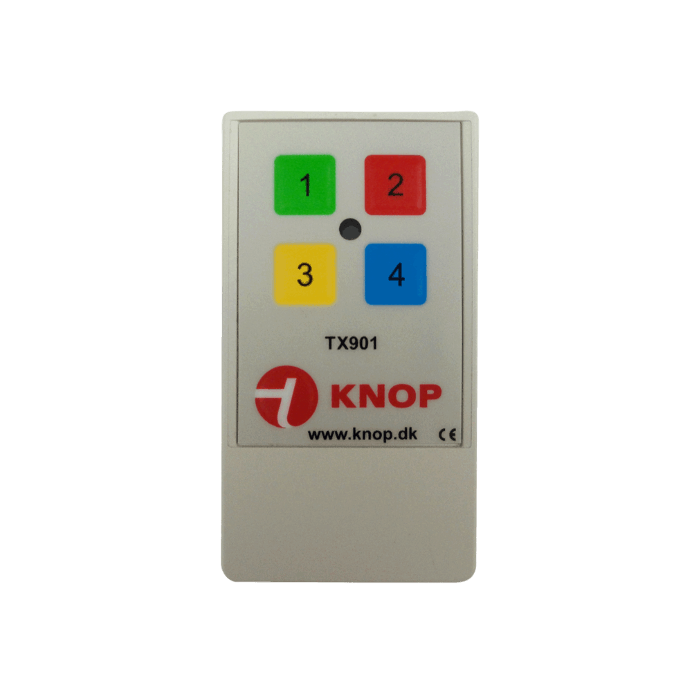 Bilde av Knop TX901 Sender/dørvakt 4 kanaler